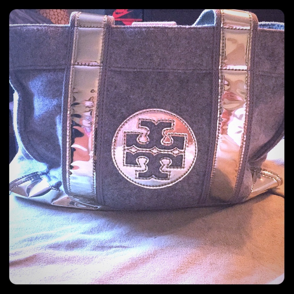 Tory Burch Flannel Tote *****RARE****